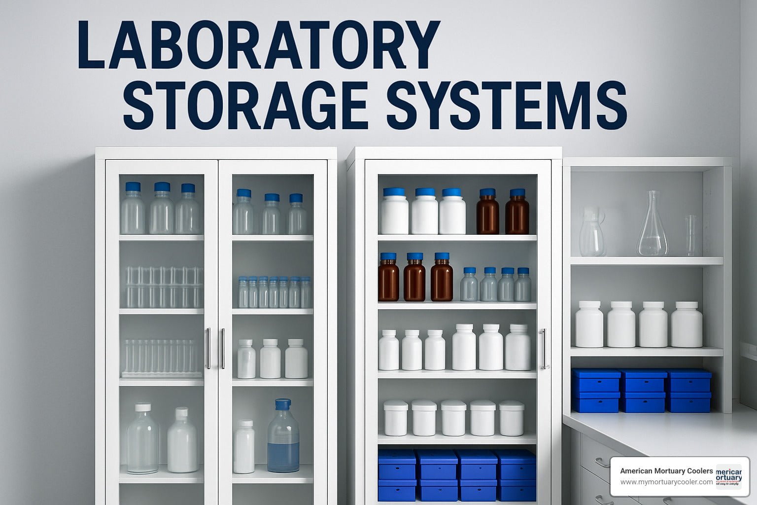 A Comprehensive Guide to Laboratory Storage Systems - American Mortuary Coolers & Equipments A Comprehensive Guide to Laboratory Storage Systems - American Mortuary Coolers & Equipments